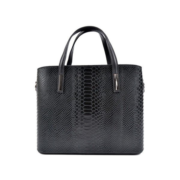 Geantă din piele Roberta M Muriella, negru-image-3