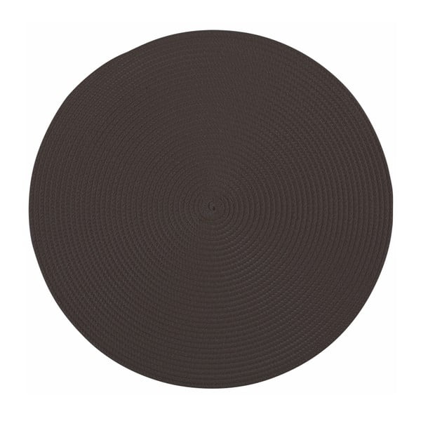Suport rotund pentru farfurie Tiseco Home Studio Round, ø 38 cm, negru