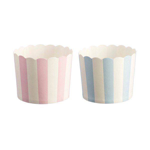Set 20 coșulețe din hârtie cu dungi pentru brioșe Mason Cash Stripes