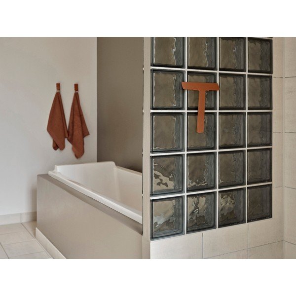 Prosop portocaliu/maro din bumbac 50x100 cm Terracotta – Zone-image-1