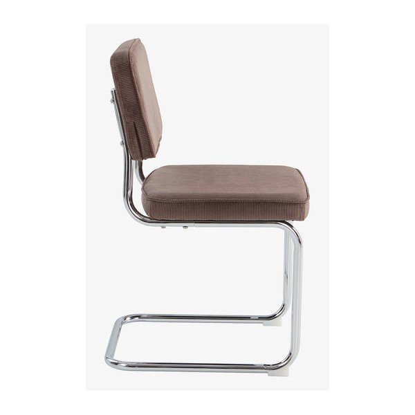 Scaune de dining maro balansoar 2 buc. din metal Hjo – Jotex-image-4