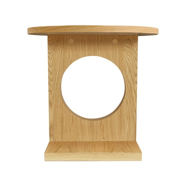 Măsuță de cafea cu aspect de lemn de stejar Woodman Bau-image-2