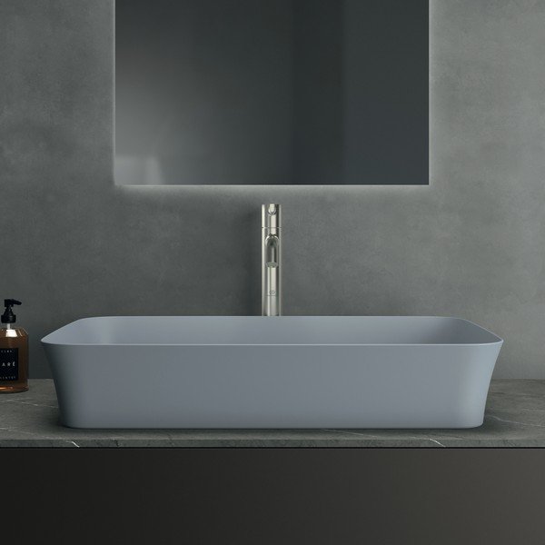 Chiuvetă albastru-deschis din ceramică 65x40 cm Ipalyss – Ideal Standard-image-1