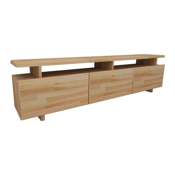 Comodă TV din lemn  de pin 174x52 cm Natural – Kalune Design