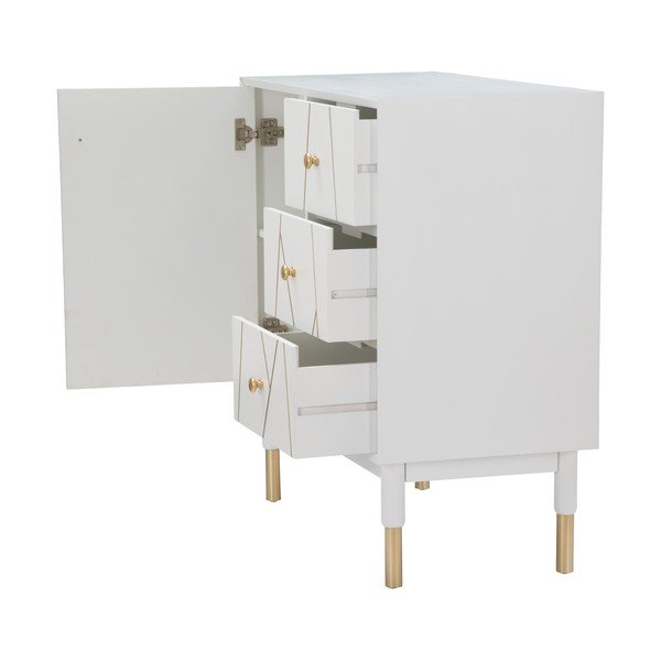 Dulap Mauro Ferretti Luxy, lățime 80 cm, alb-image-4
