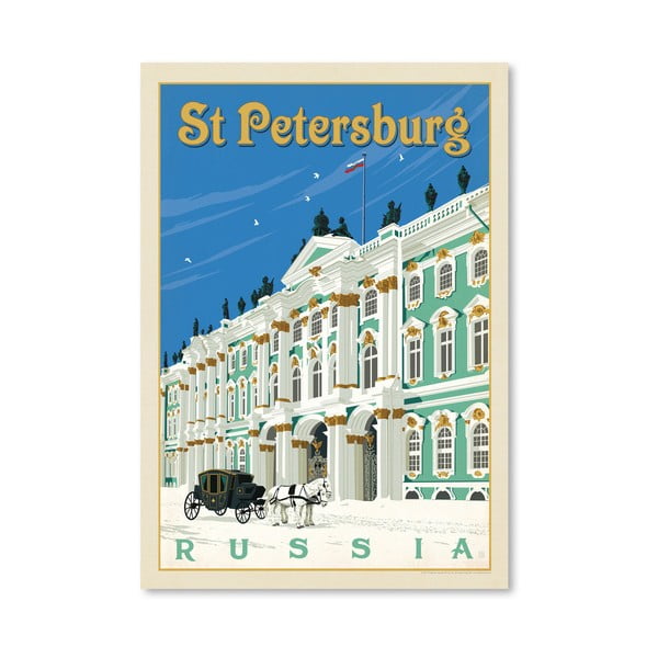 Poster Americanflat St. Petersburg, 42 x 30 cm