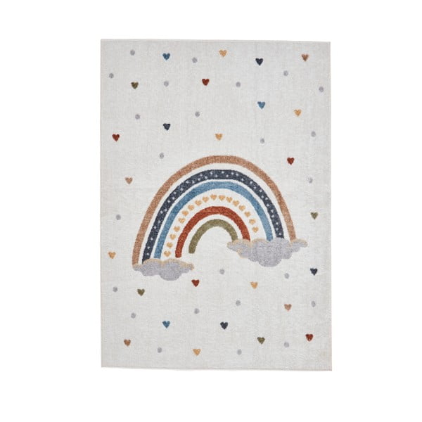 Covor pentru copii crem 120x170 cm Vida Rainbow – Think Rugs