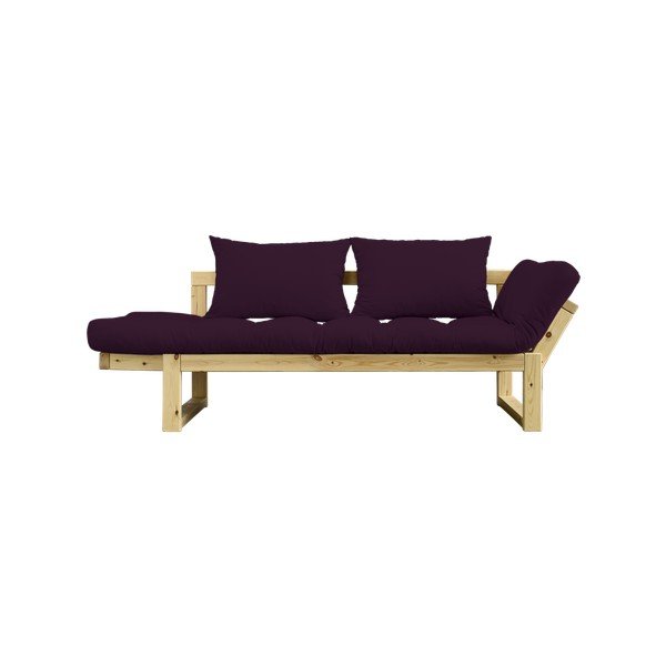 Canapea extensibilă Karup Edge Honey/Purple Plum-image-2