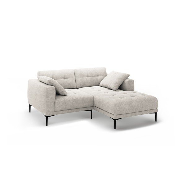 Colțar bej (cu colț pe partea dreaptă/cu șezlong) Bemy – Micadoni -image-1