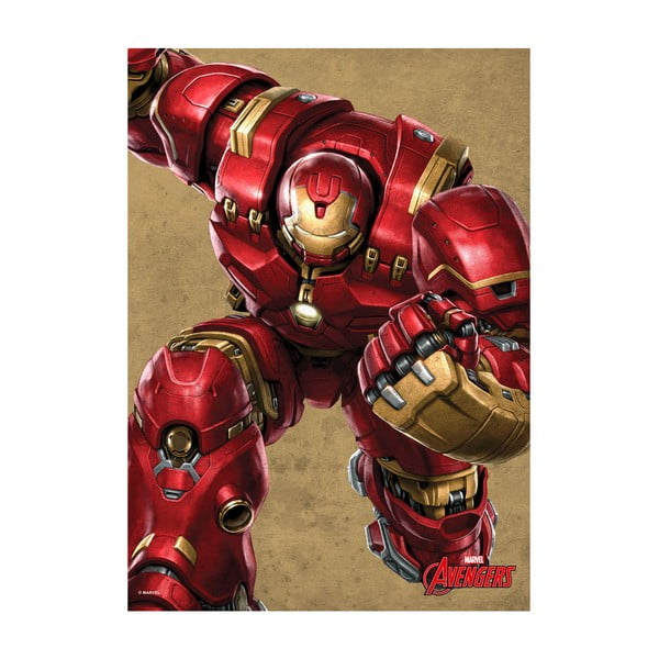 Poster Age of Ultron Against Foe - Hulkbuster