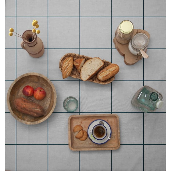 Față de masă Really Nice Things Turquoise Lines, 140 x 200 cm-image-4