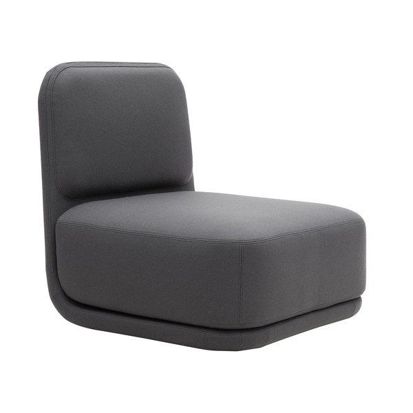 Fotoliu Softline Standby Medium, gri închis-image-2