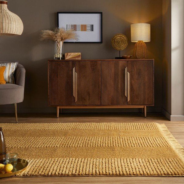 Covor Flair Rugs Kara, 120x170 cm, galben-image-4