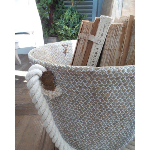   Coș din rattan Orchidea Milano Barth, crem-image-1