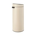 Coș de gunoi bej cu senzori de atingere din oțel 30 l Touch Bin – Brabantia