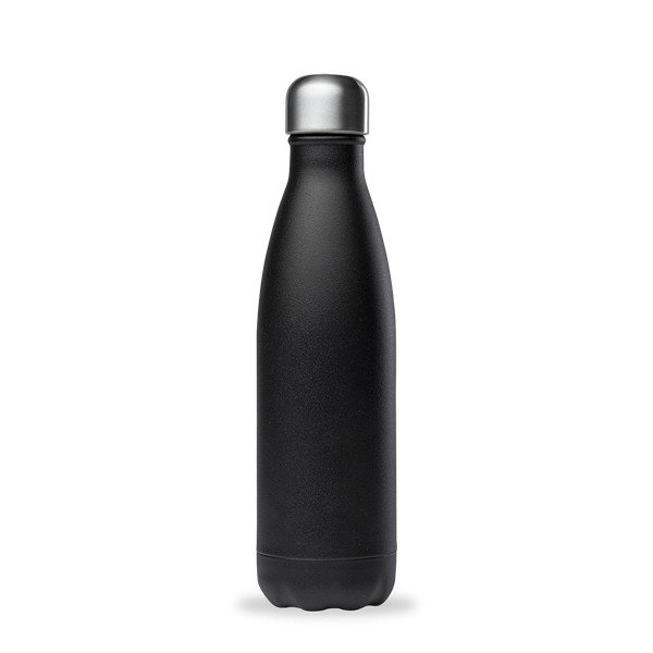 Sticlă neagră de călătorie din oțel inoxidabil 500 ml Matt - Qwetch-image-2
