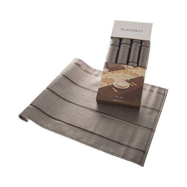 Suporturi pentru farfurii 4 buc. din material textil 30x45 cm – Dakls