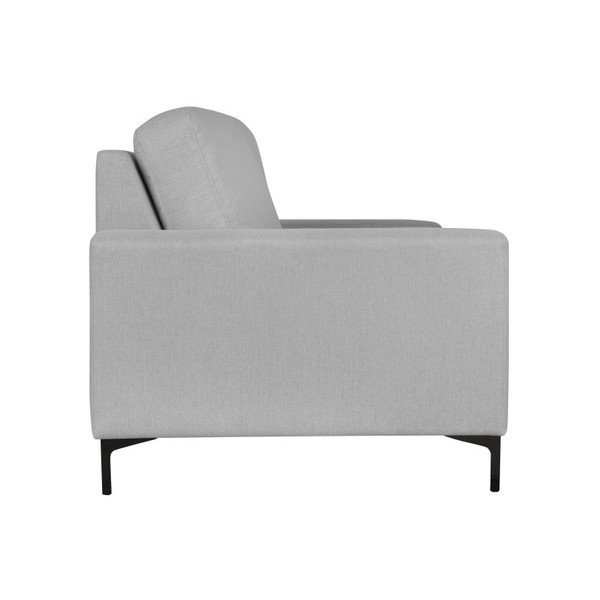 Canapea 3 locuri Cosmopolitan design Atlanta, gri deschis-image-3