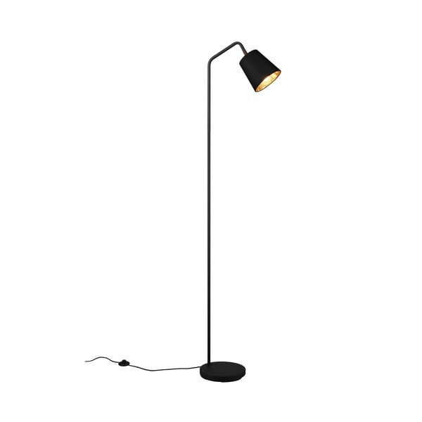 Lampadar negru cu abajur textil (înălțime 148 cm) Buddy – Reality-image-1