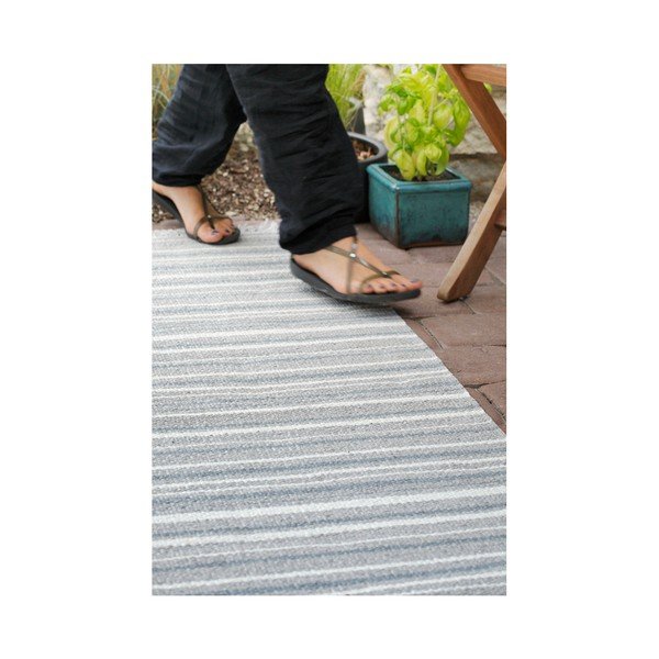 Covor potrivit pentru exterior Narma Hullo, 70 x 300 cm, gri - alb-image-4