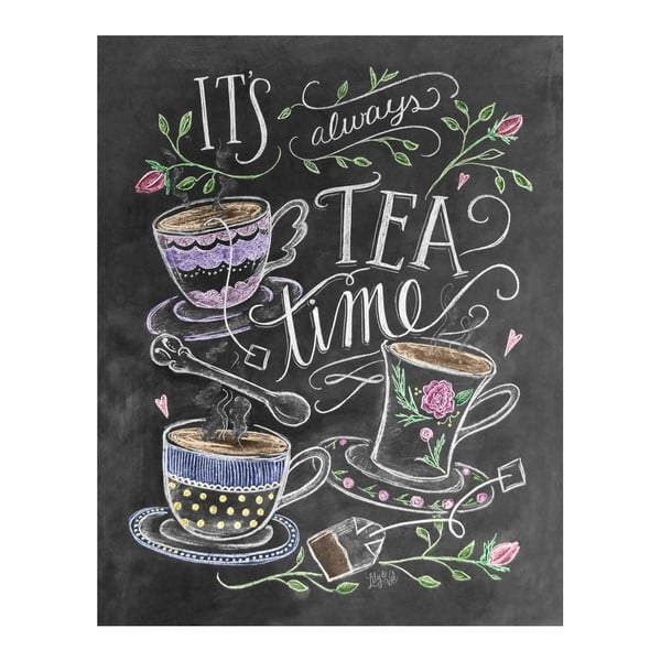 Poster  Lily & Val Tea Time