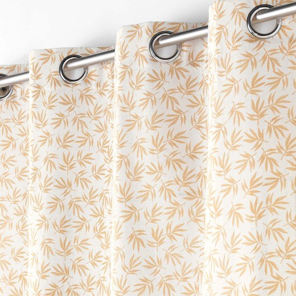 Draperie galbenă/albă 140x240 cm Maddy – douceur d'intérieur-image-1