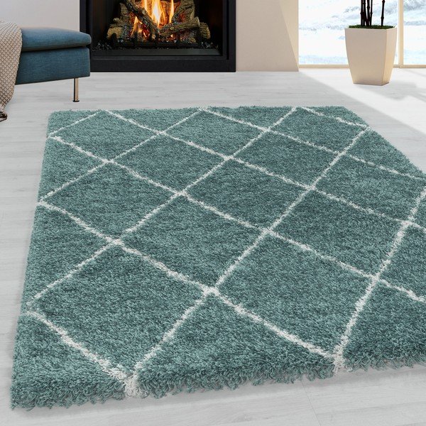 Covor turcoaz 80x150 cm Alvor – Ayyildiz Carpets-image-1