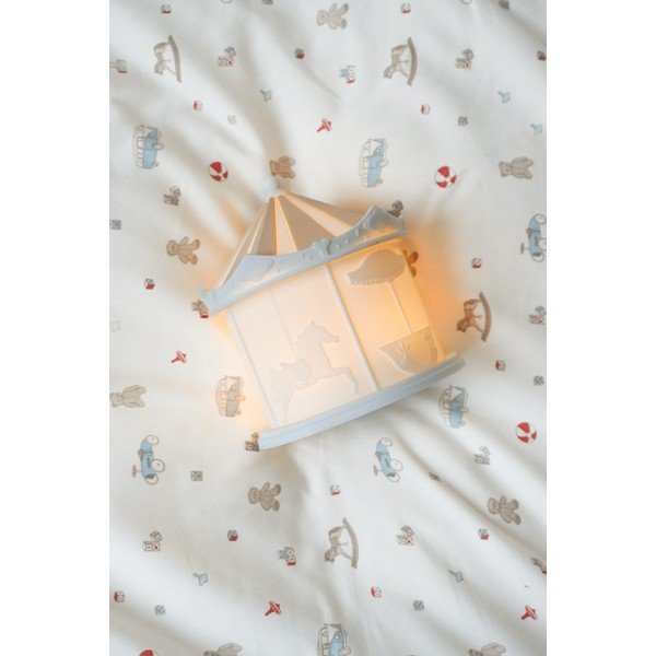 Lenjerie de pat pentru copii galben-deschis din bumbac organic pentru pătuț 100x140 cm Vintage Toys – Cam Cam Copenhagen-image-4