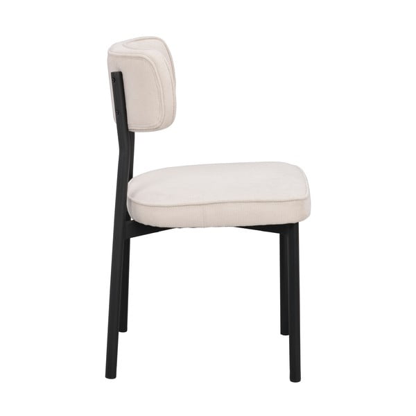 Scaune de dining albe/bej 2 buc. Paisley - Rowico-image-4