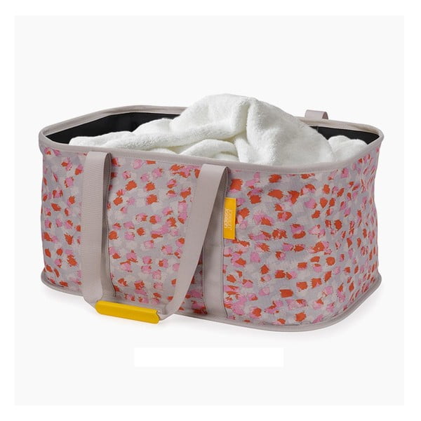 Coș de rufe roșu/gri din material textil pliabilă 35 l Hold-All – Joseph Joseph