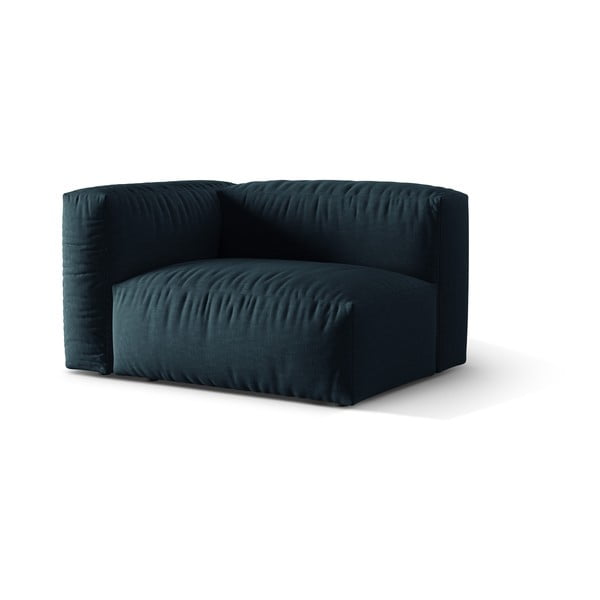 Modul pentru canapea modulară albastru închis (cu colț pe partea stângă ) Martina – Micadoni Home-image-1