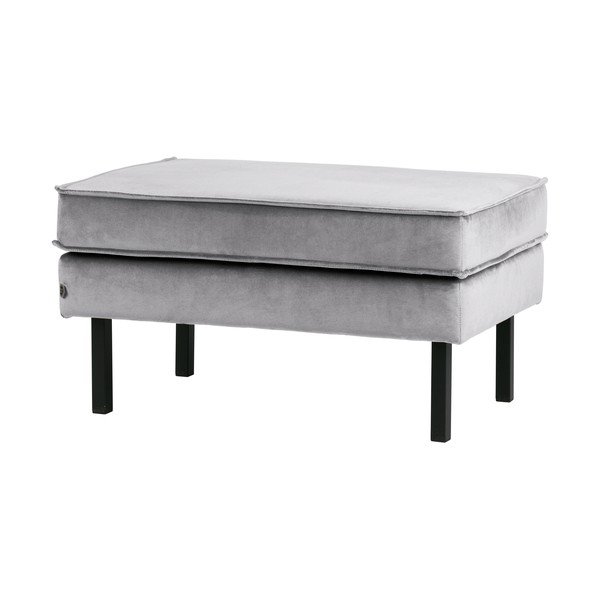 Taburet BePureHome Rodeo, gri deschis-image-2