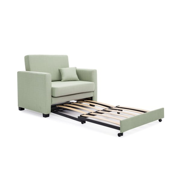 Fotoliu extensibil Vivonita Brent, verde mentă-image-3