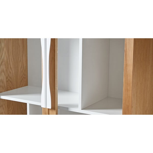 Vitrină Woodman Avon, alb-image-4