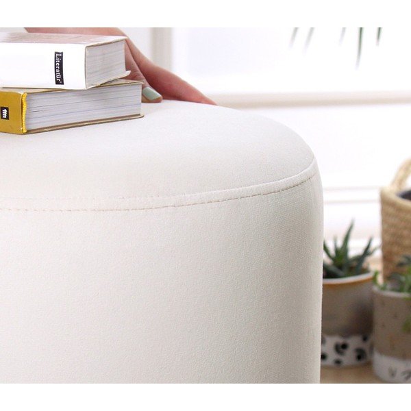 Taburet alb Ropp – Artie-image-2