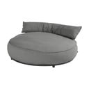 Șezlong de grădină gri capitonat Emma – Hartman