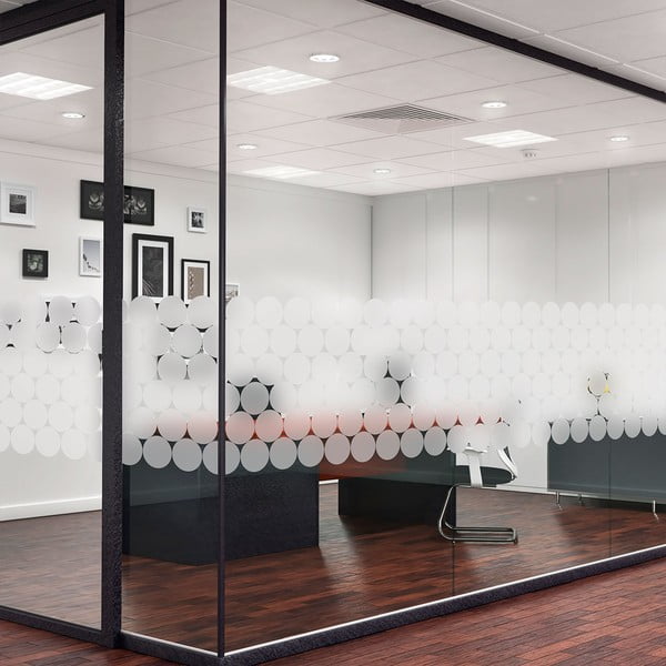 Autocolante pentru fereastră 50 buc. 10x10 cm Clackout Circle – Ambiance-image-4