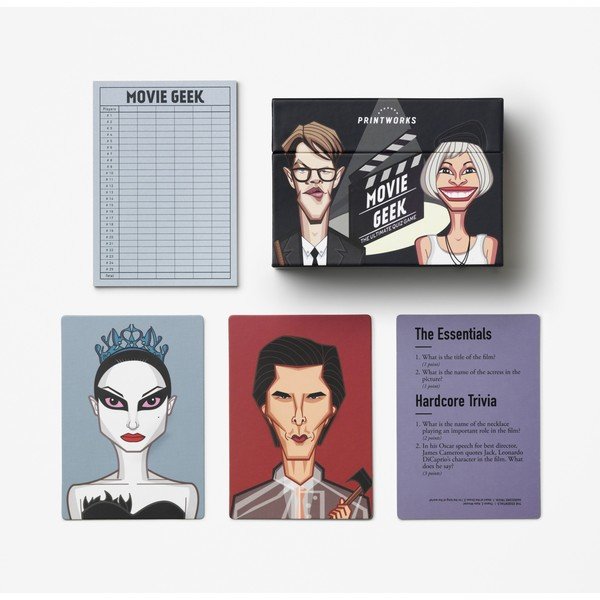 Joc de societate Trivia game Movie geek – Printworks