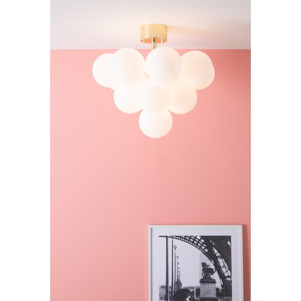 Plafonieră cu 13 becuri Markslöjd Merlot, alămiu-image-1