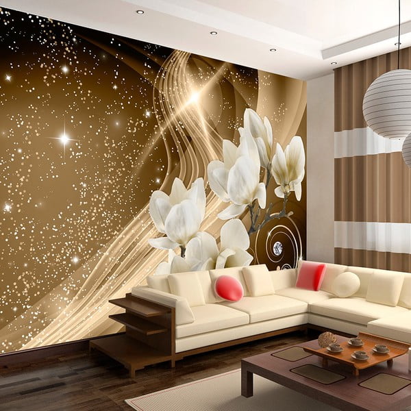 Fototapet format mare Bimago Golden Milky Way, 350 x 245 cm