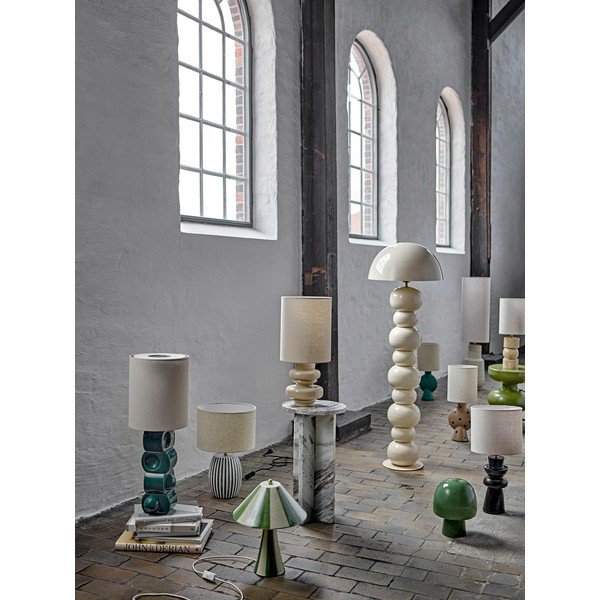 Veioză din ceramică cu abajur din ceramică (înălțime 35 cm) Olive – Bloomingville-image-2