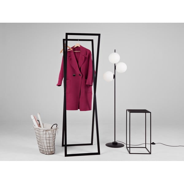 Umeraș metalic CustomForm Rosett, negru-image-1