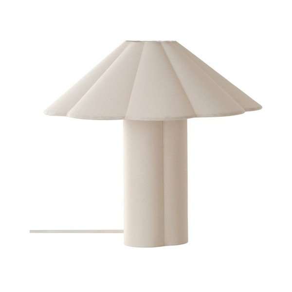 Veioză crem din in (înălțime 38 cm) Gerd – Jotex
