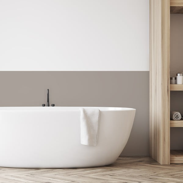 Autocolant de perete 200x60 cm Taupe – Ambiance-image-1