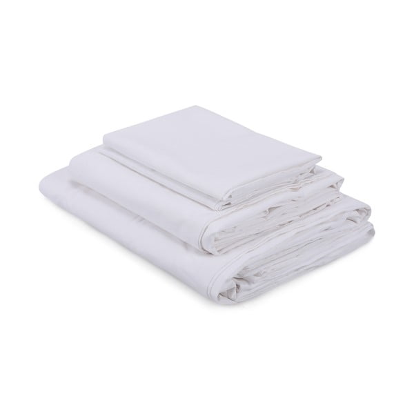 Lenjerie de pat cu cearșaf din bumbac Precioso, 200 x 220 cm