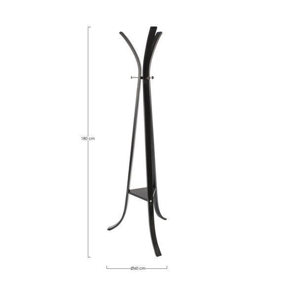 Cuier negru din oțel 60x180 cm Triomphe – Bizzotto-image-2