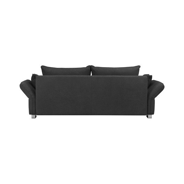 Canapea extensibilă cu spațiu de depozitare Windsor & Co Sofas Casiopeia, gri închis, 245 cm-image-3
