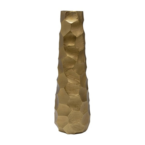 Vază din aluminiu Kare Design Aria, înălțime 60 cm, auriu