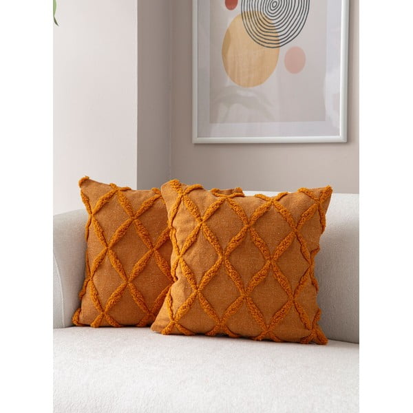 Fețe de pernă 2 buc. 43x43 cm Tuffet – Mioli Decor-image-1