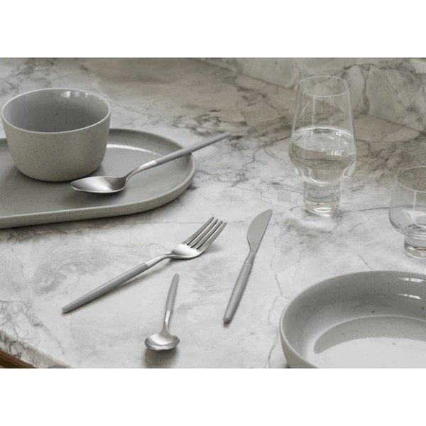 Tacâmuri gri deschis/argintii din oțel inoxidabil 16 buc. Maxime – Blomus-image-1